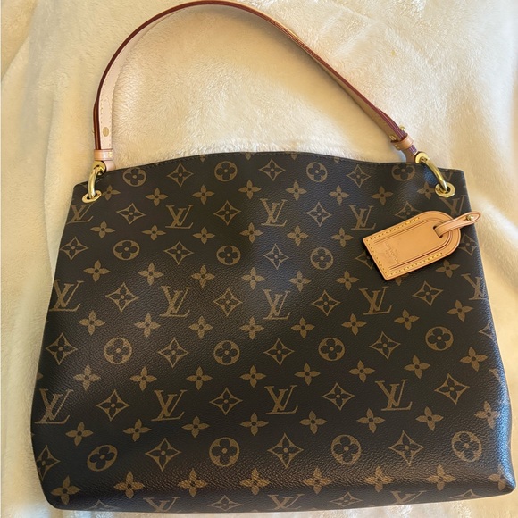Louis Vuitton Monogram Shoulder Bag - Brown and Tan - Picture 10 of 16